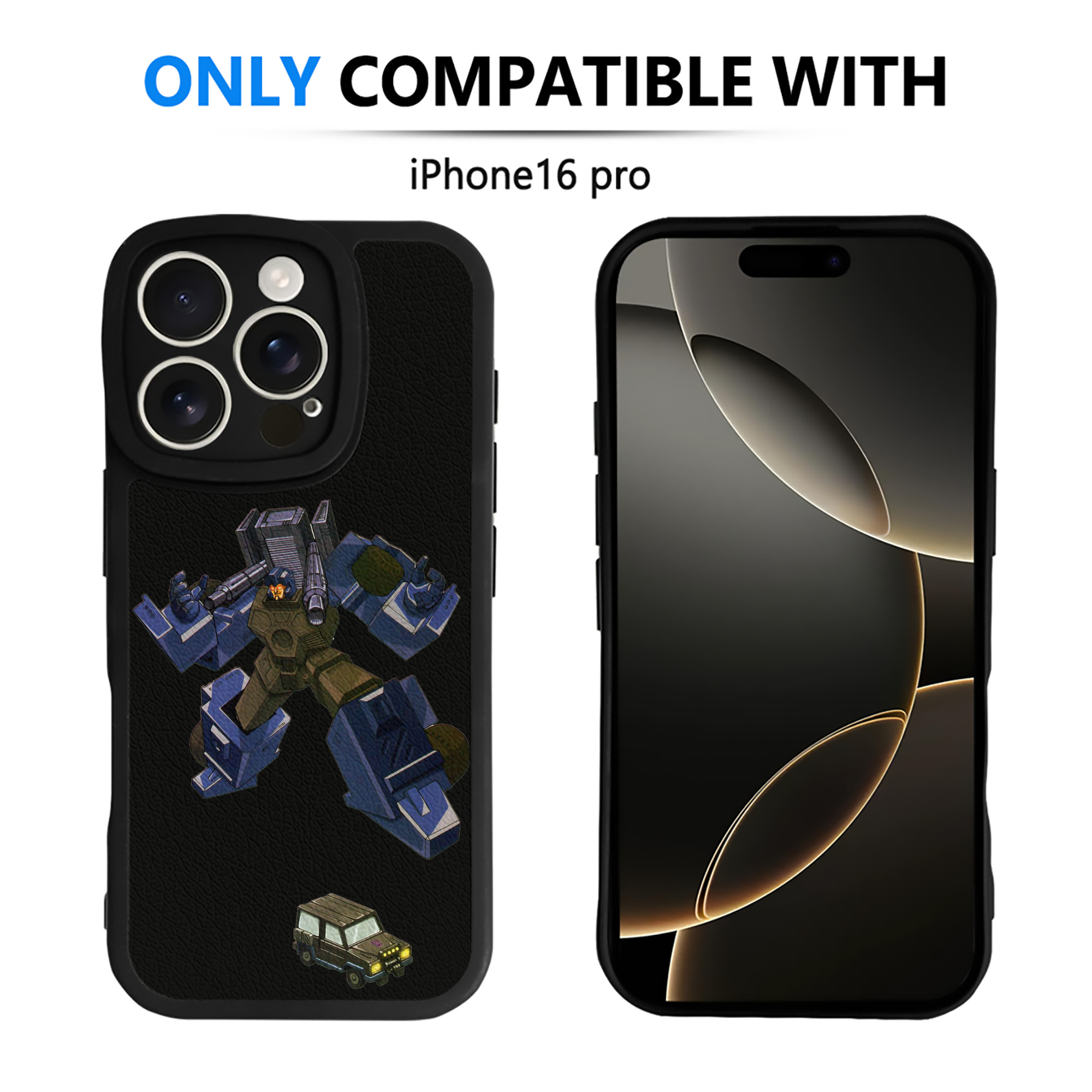 （画像用）  【iPhone 16シリーズ対応】シリコンスマホケース（レザー調） 材質：シリコン